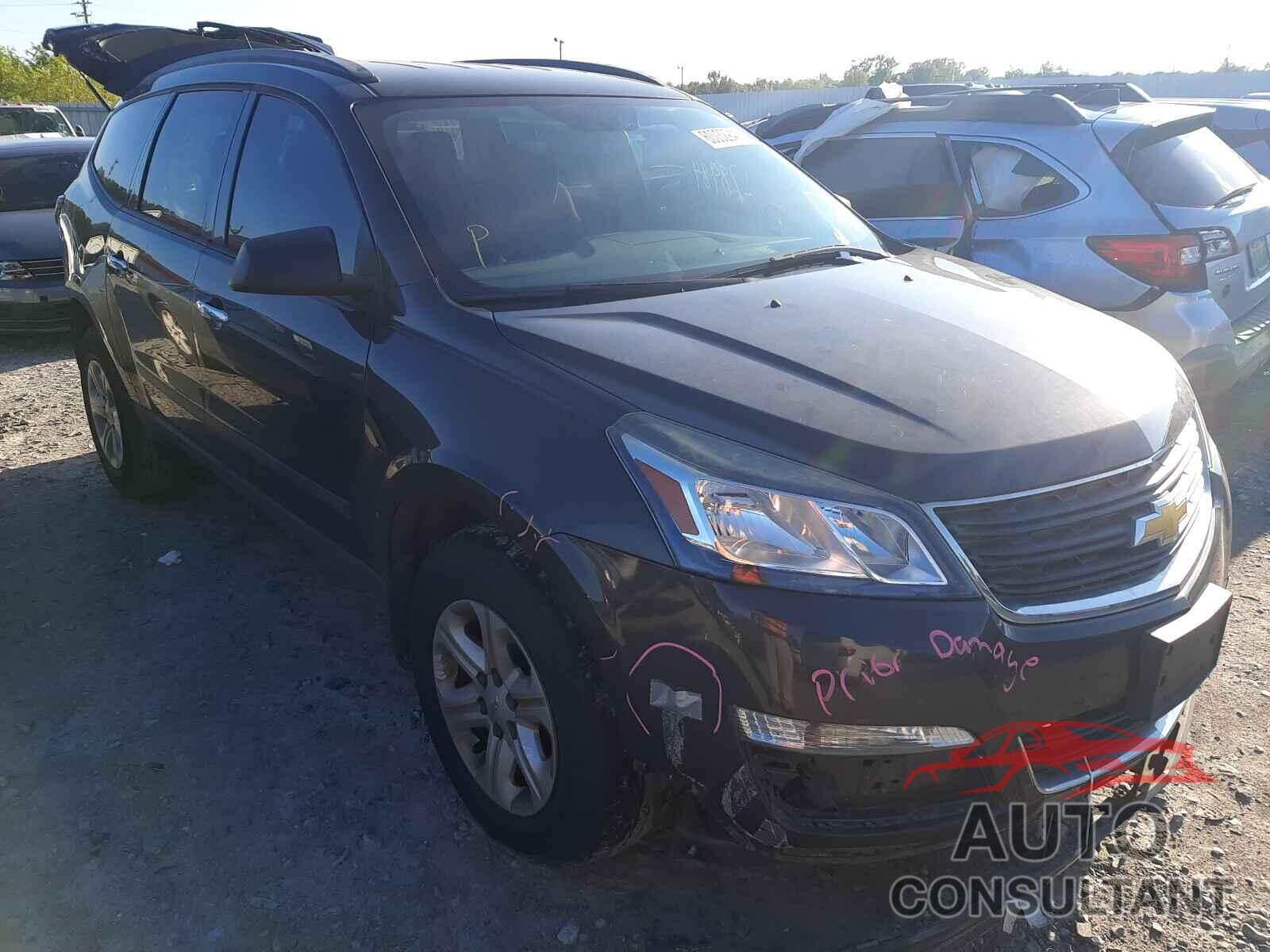 CHEVROLET TRAVERSE 2016 - 1GNKRFKD3GJ256646