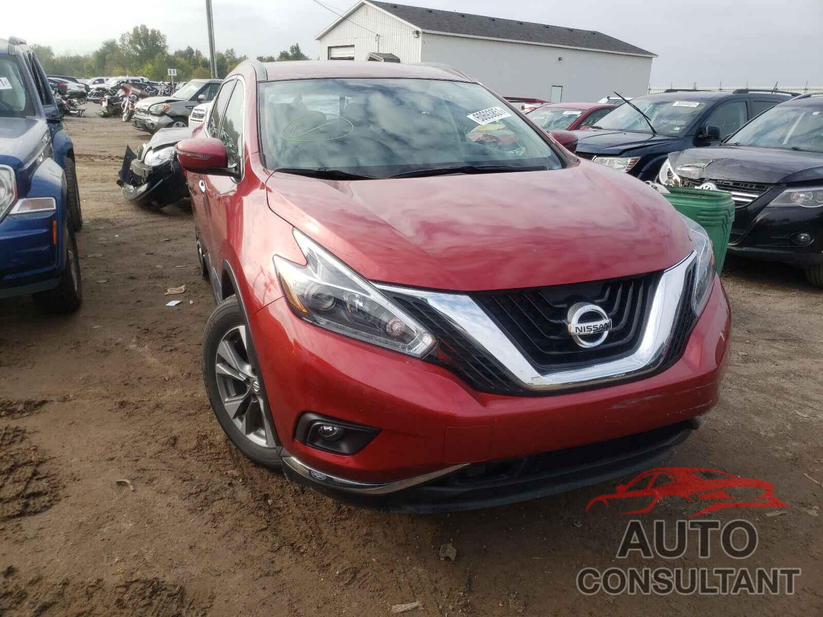 NISSAN MURANO 2018 - 5N1AZ2MH0JN104414