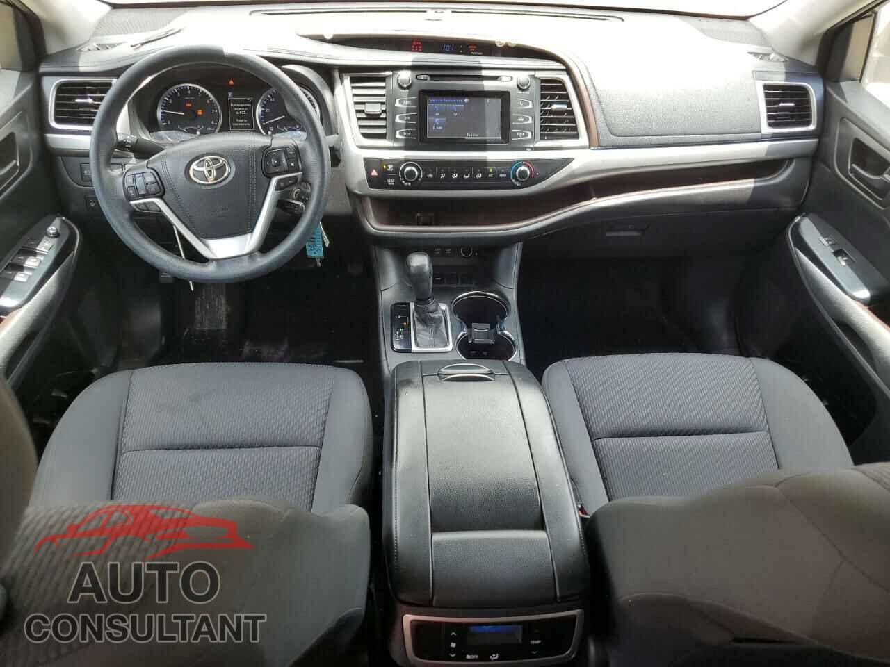 TOYOTA HIGHLANDER 2017 - 5TDZZRFH2HS219954