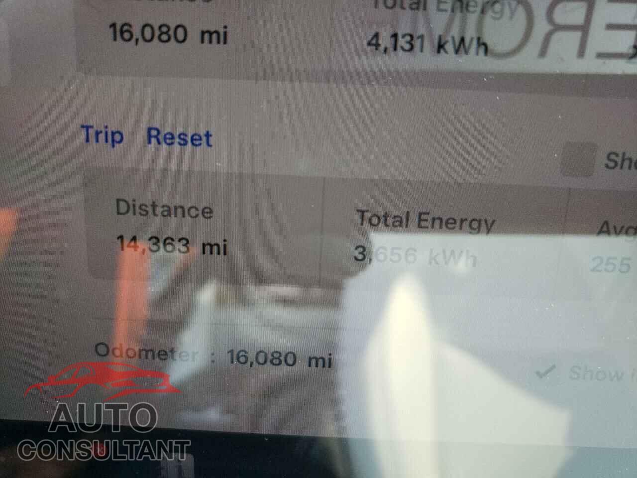 TESLA MODEL 3 2022 - 5YJ3E1EB4NF309512
