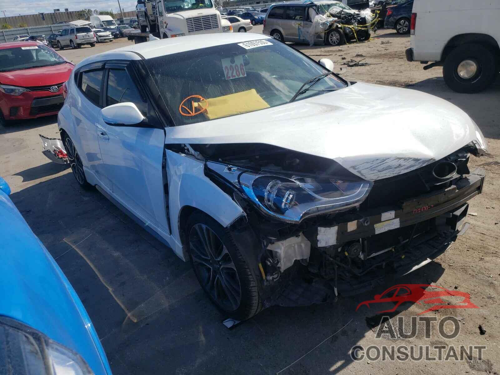 HYUNDAI VELOSTER 2016 - KMHTC6AE6GU273573