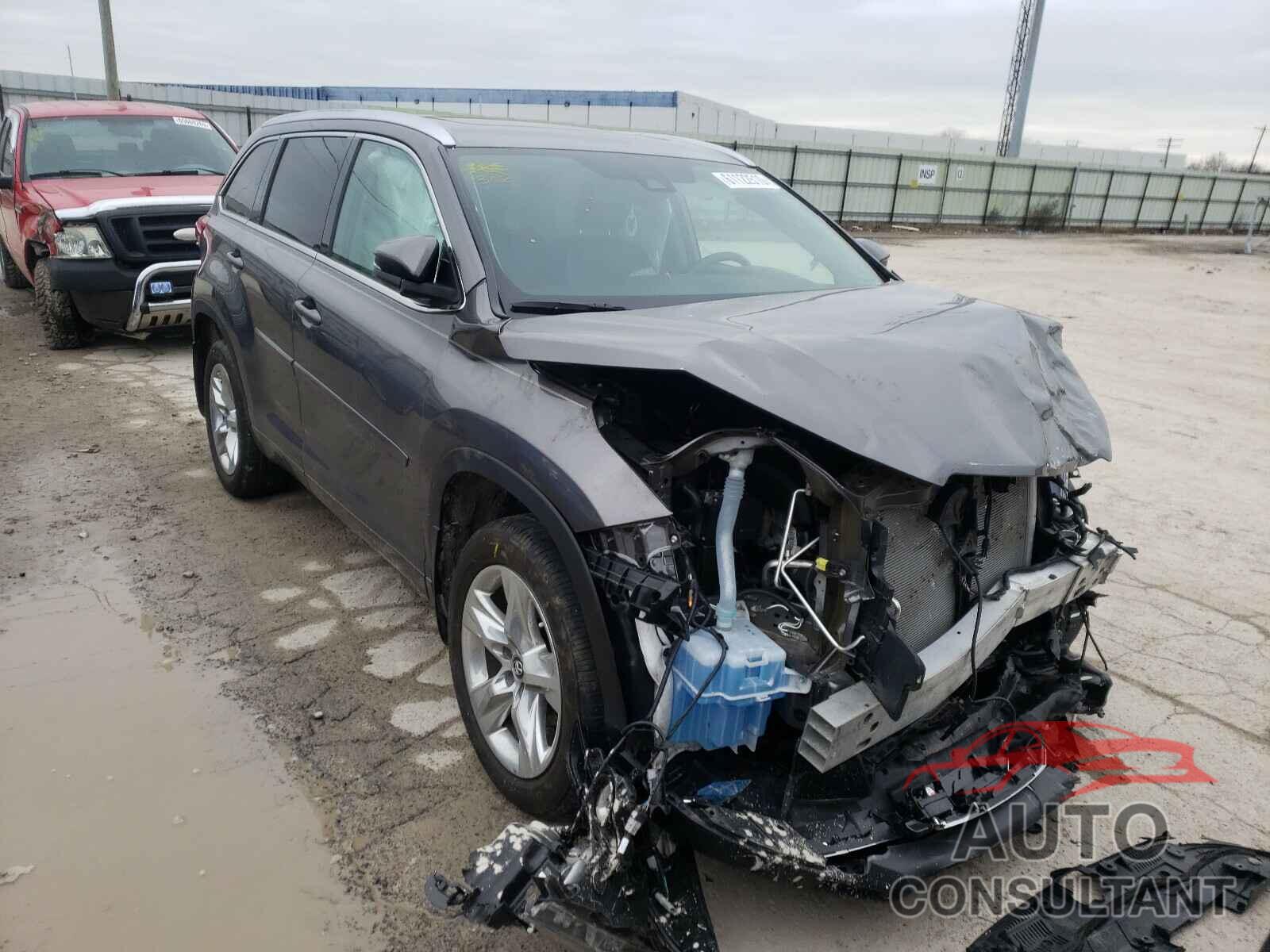 TOYOTA HIGHLANDER 2019 - 5TDDZRFH0KS919540