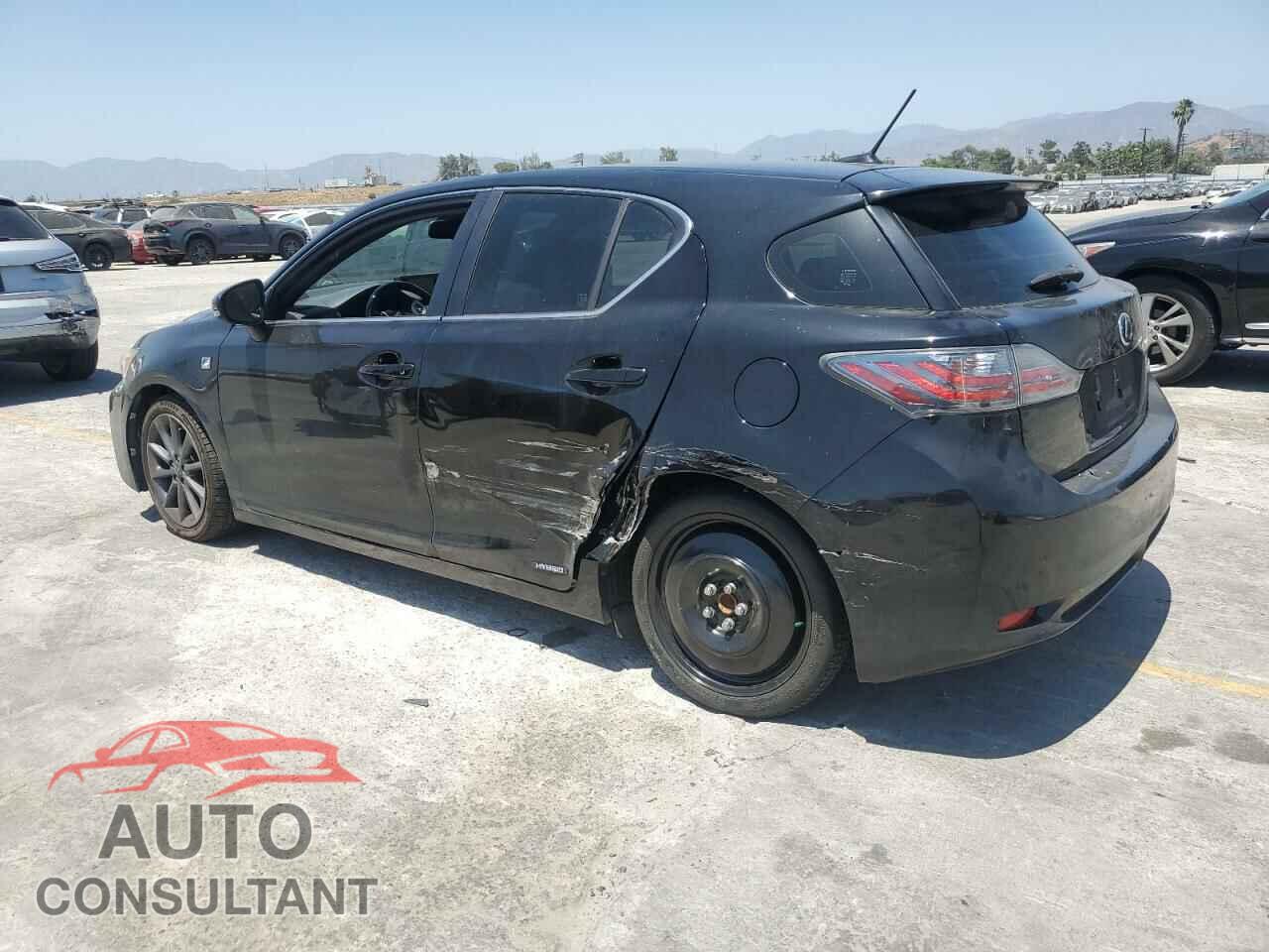 LEXUS CT 200 2012 - JTHKD5BH4C2076924