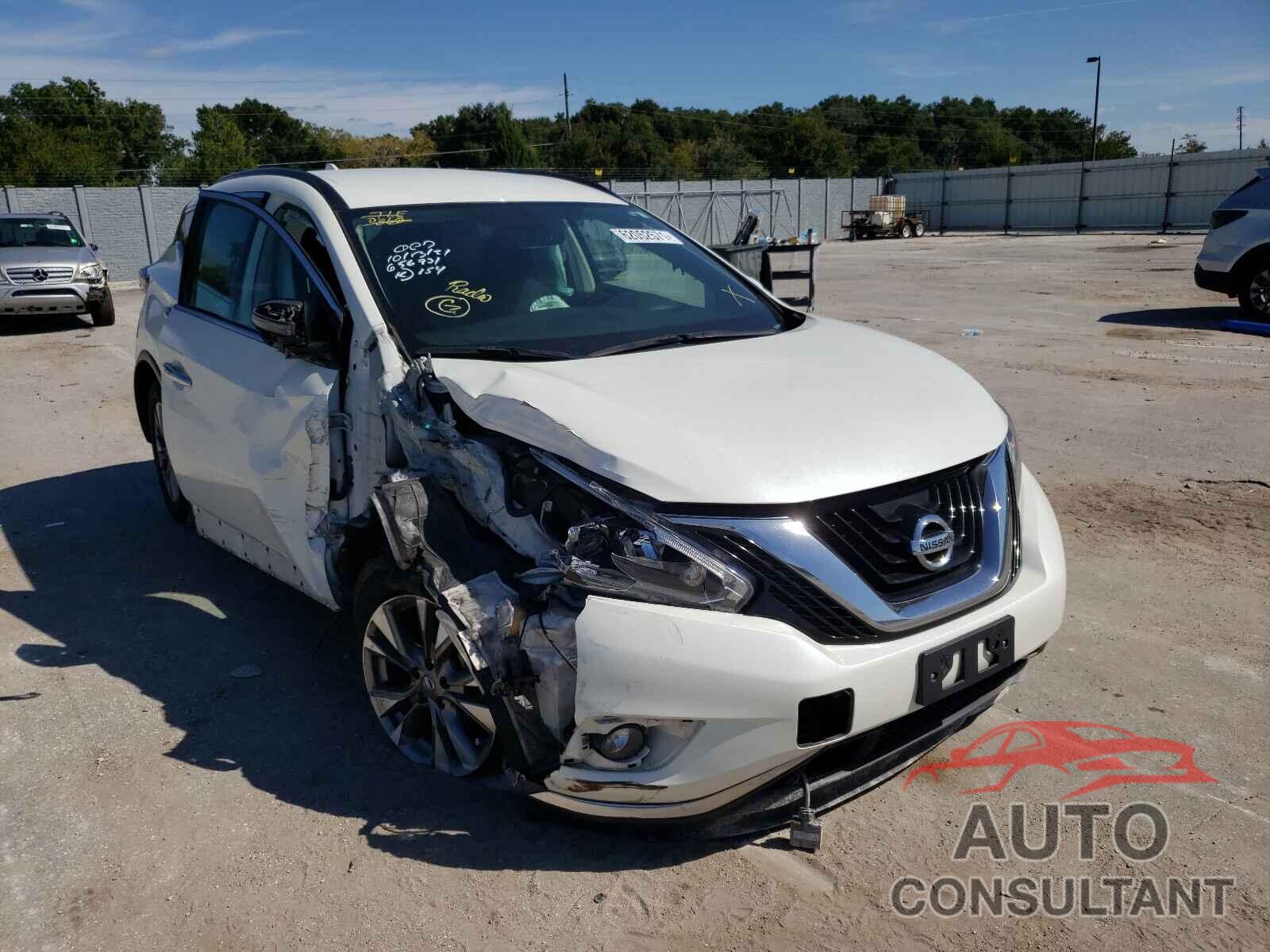 NISSAN MURANO 2018 - 5N1AZ2MH4JN137674