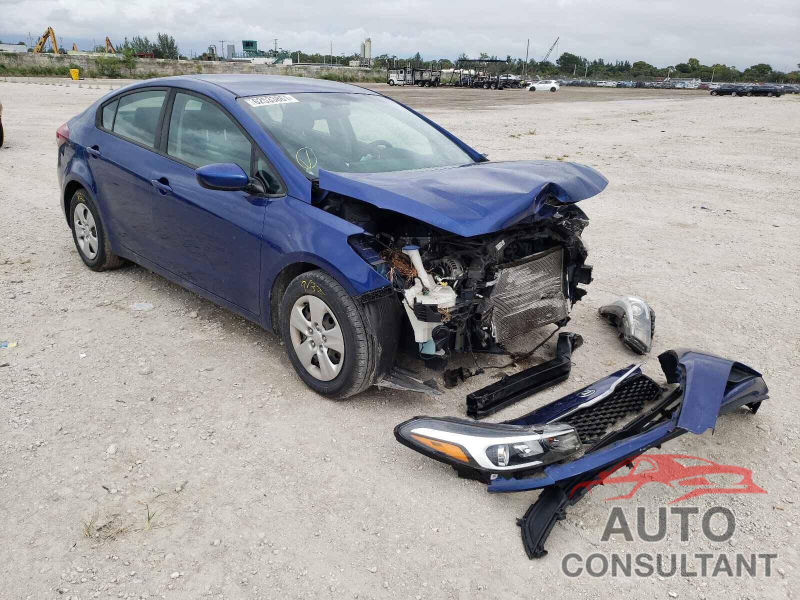 KIA FORTE 2017 - 3KPFL4A74HE012854