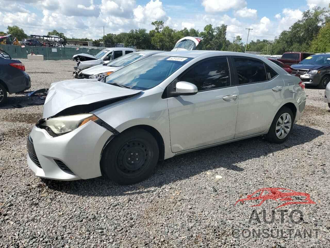 TOYOTA COROLLA 2016 - 2T1BURHE7GC498005
