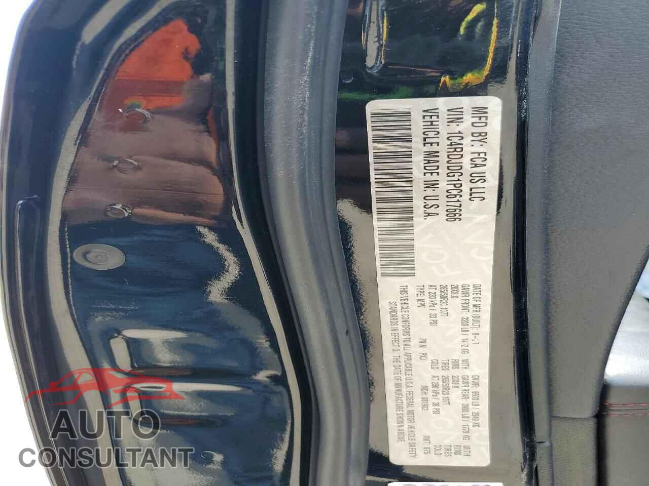 DODGE DURANGO 2023 - 1C4RDJDG1PC617666