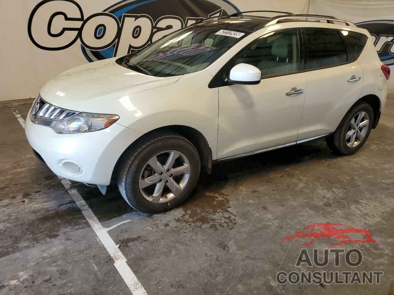 NISSAN MURANO 2010 - JN8AZ1MU5AW011673