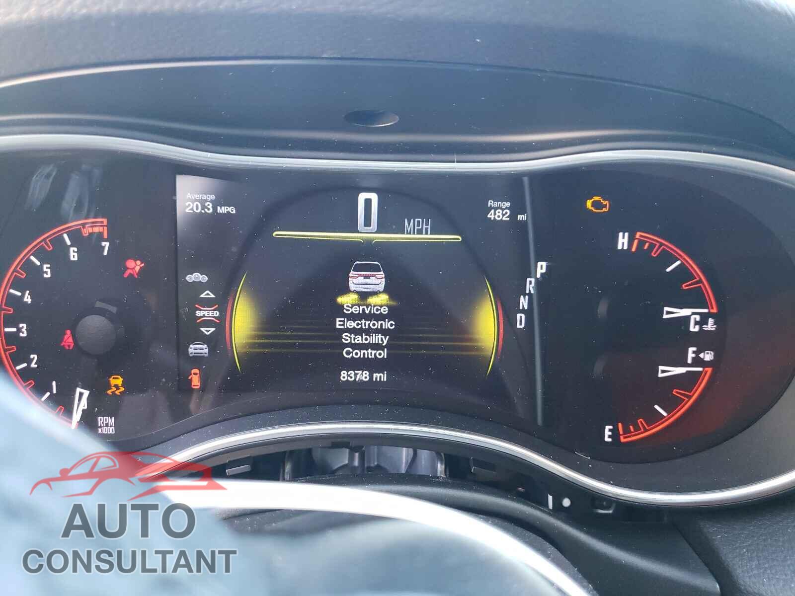 DODGE DURANGO 2020 - 1C4RDJAG0LC330009