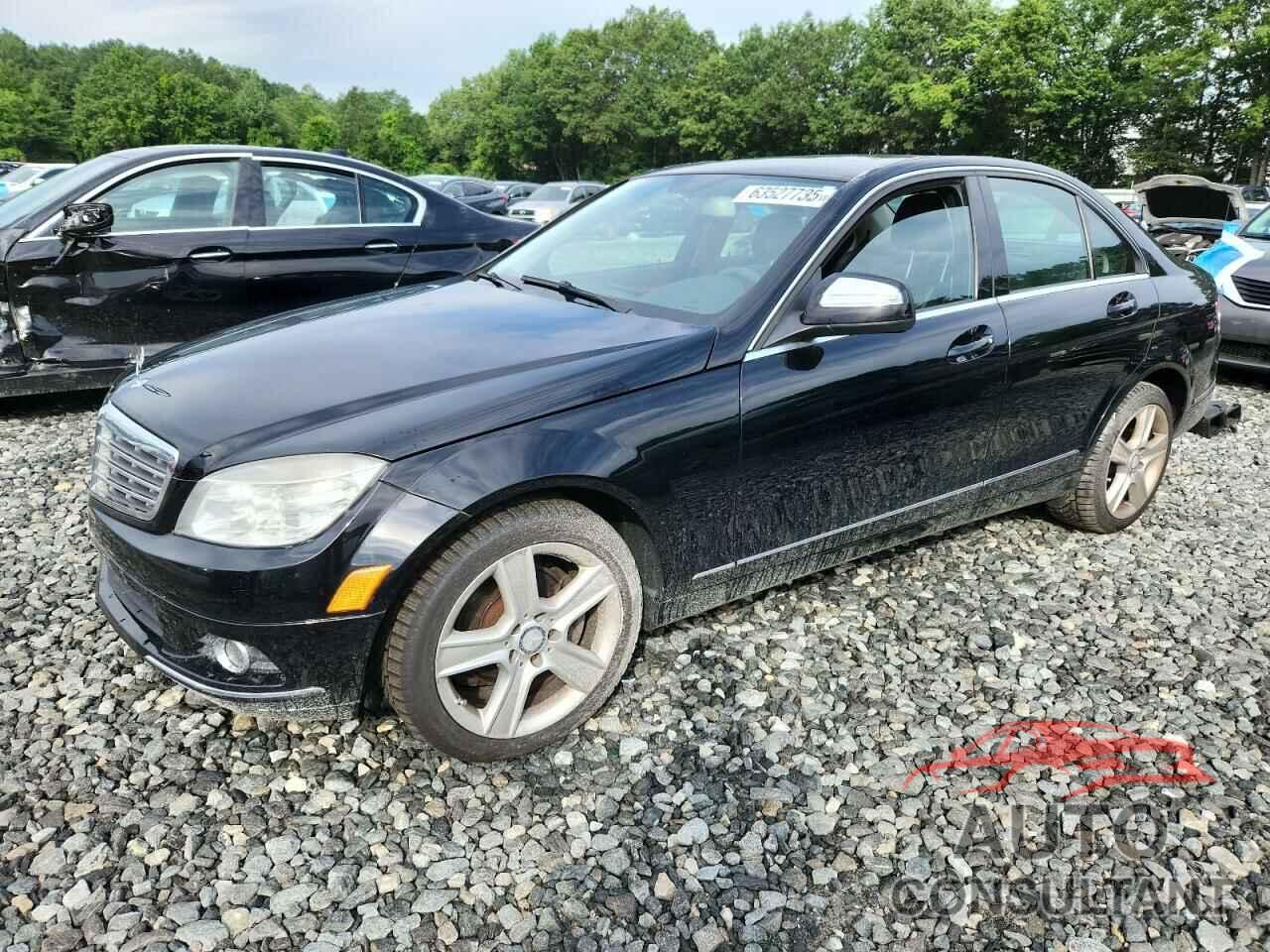 MERCEDES-BENZ C-CLASS 2009 - WDDGF81X29R055670