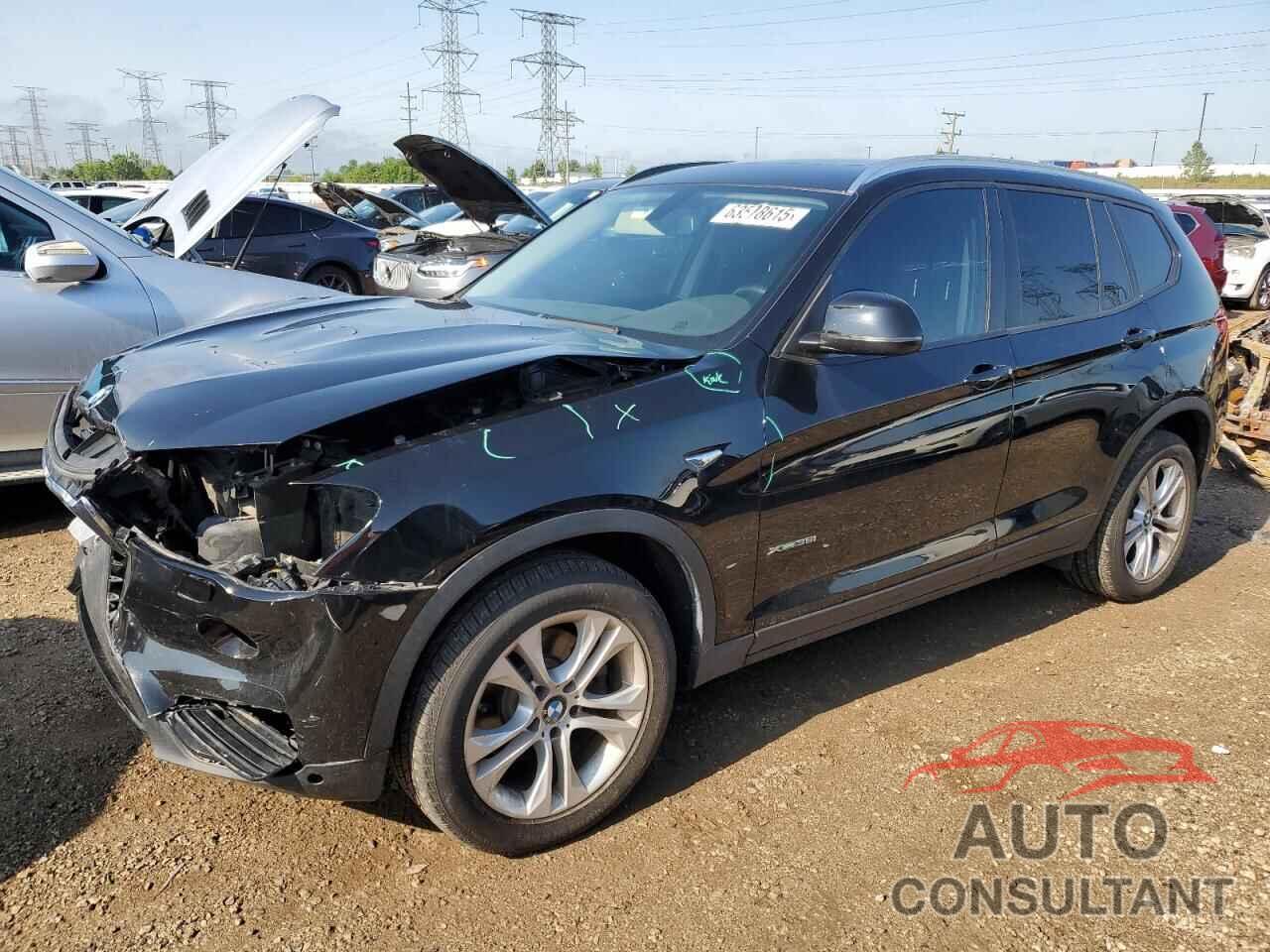 BMW X3 2017 - 5UXWX7C36H0W39496