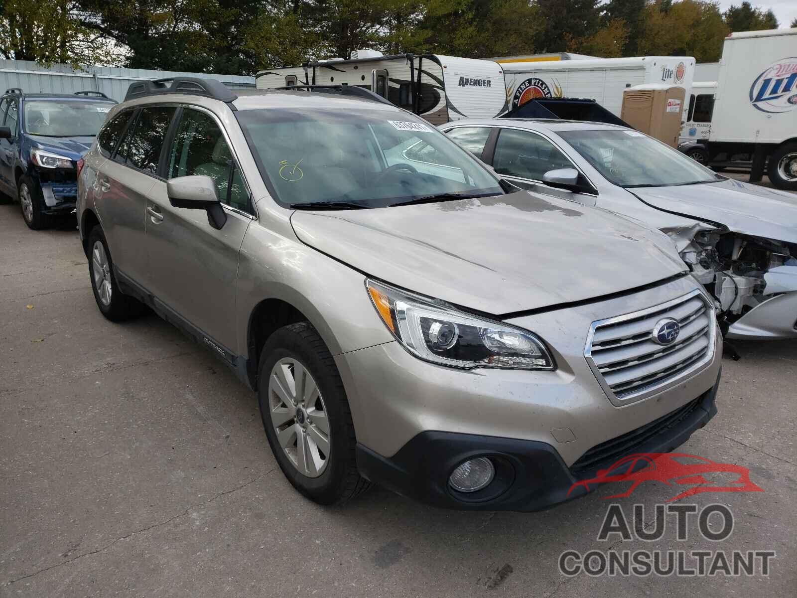 SUBARU OUTBACK 2016 - 4S4BSBCCXG3335596
