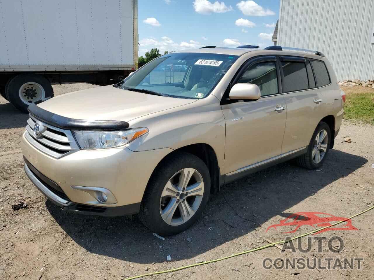 TOYOTA HIGHLANDER 2013 - 5TDDK3EH8DS231064
