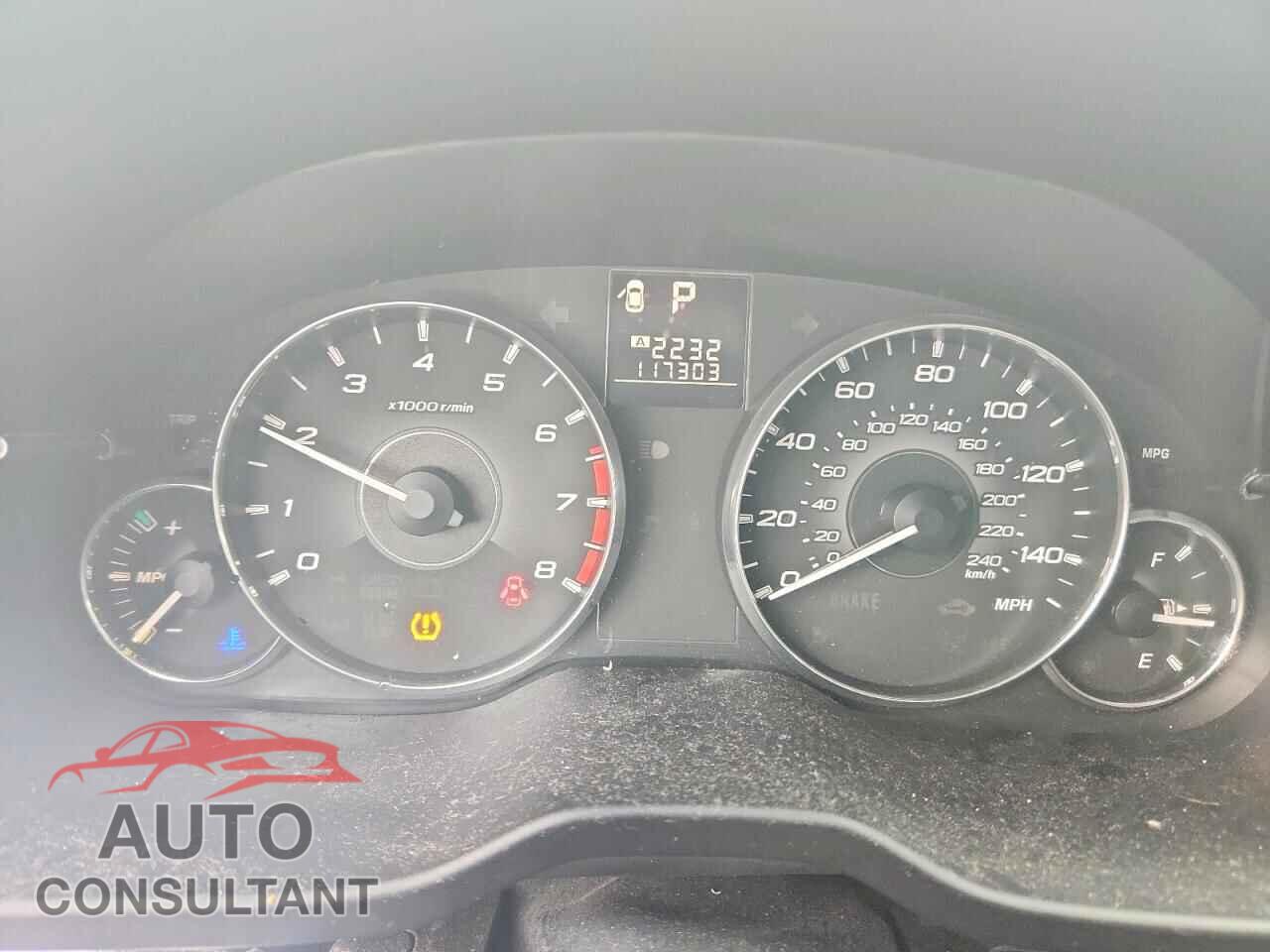 SUBARU OUTBACK 2011 - 4S4BRBCC7B3394965