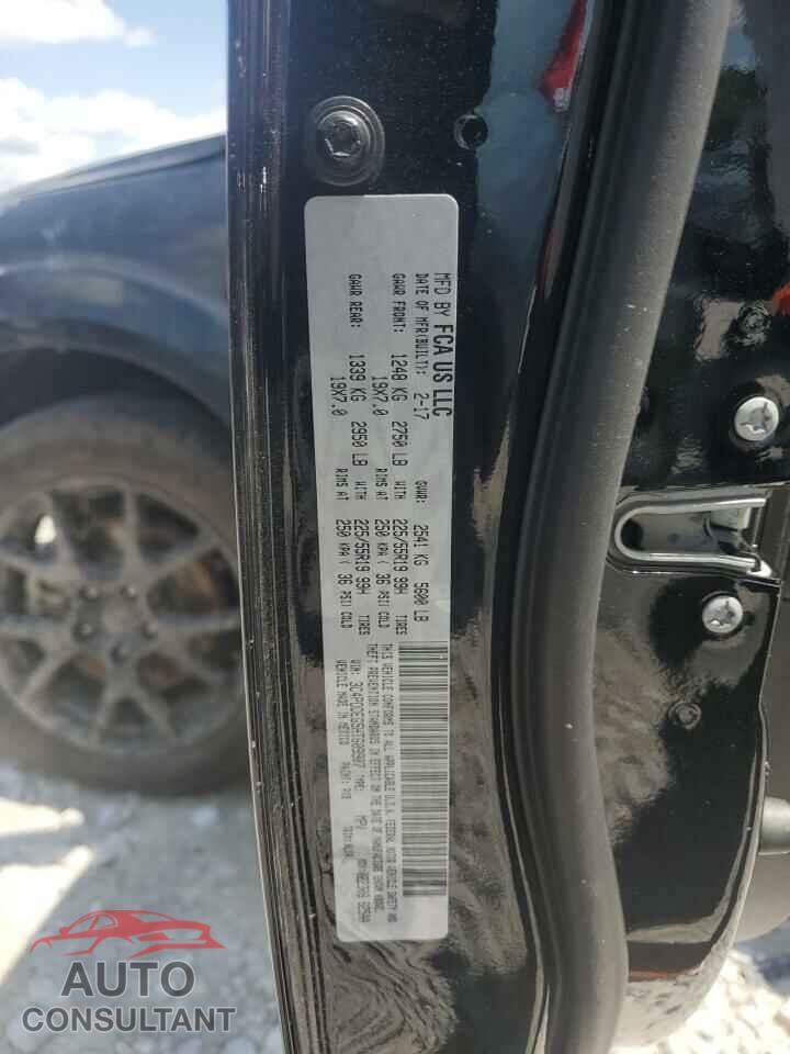 DODGE JOURNEY 2017 - 3C4PDDEG5HT609907