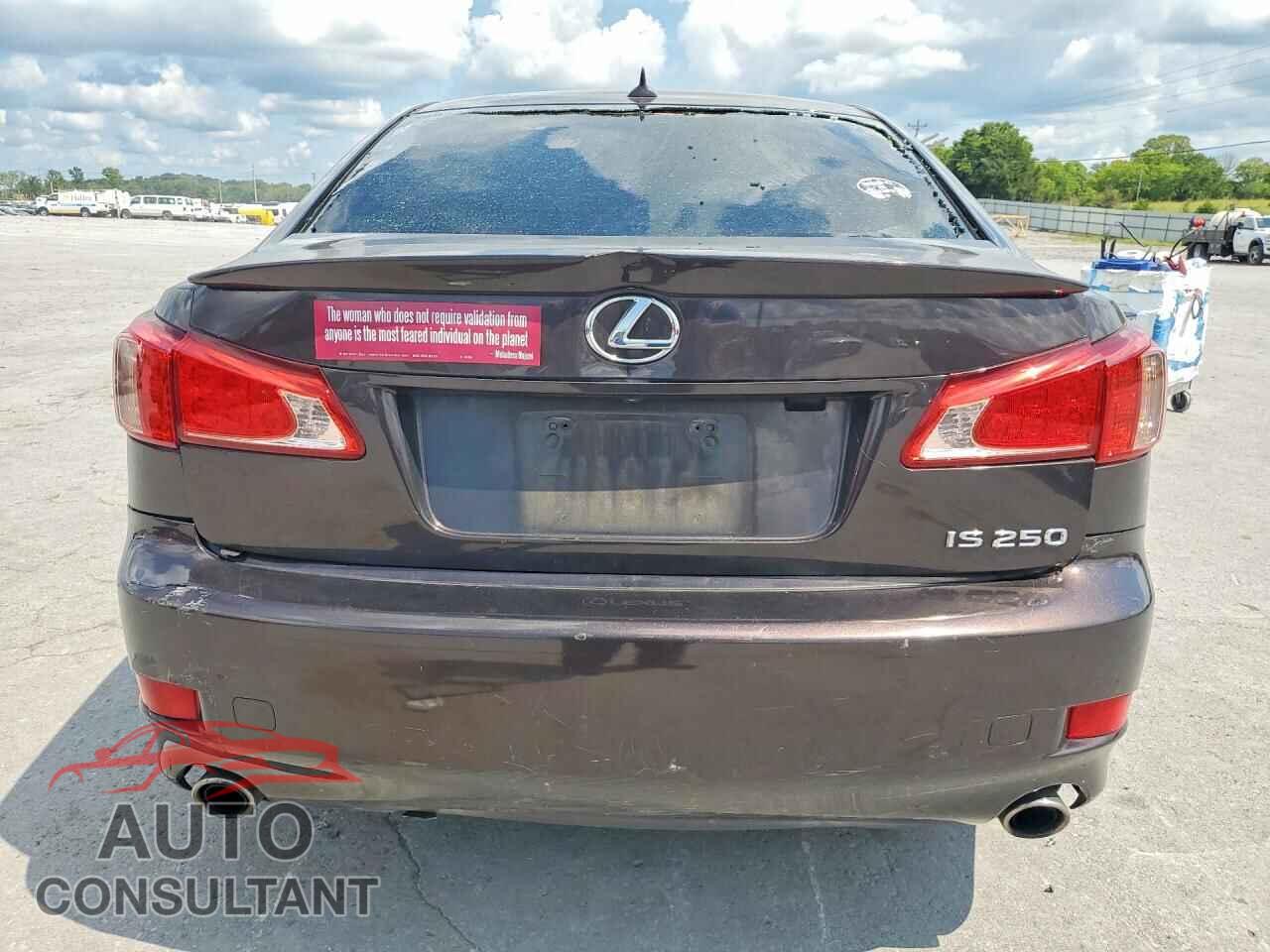 LEXUS IS 2012 - JTHBF5C26C5162223