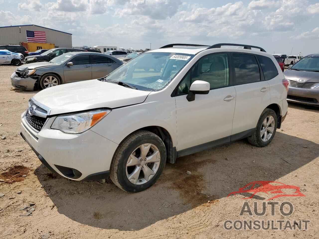 SUBARU FORESTER 2016 - JF2SJAGC1GH429186