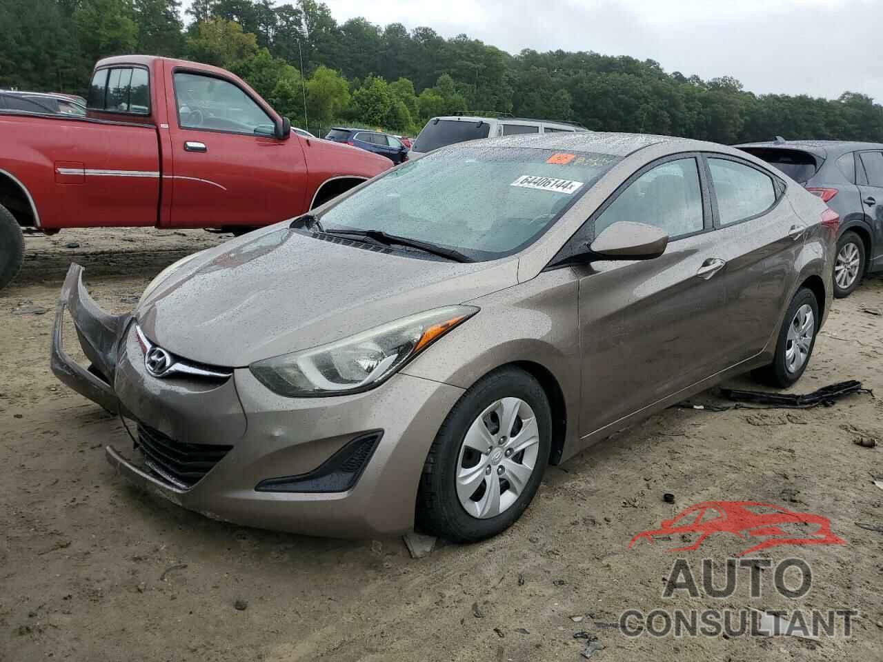 HYUNDAI ELANTRA 2016 - 5NPDH4AE7GH711526