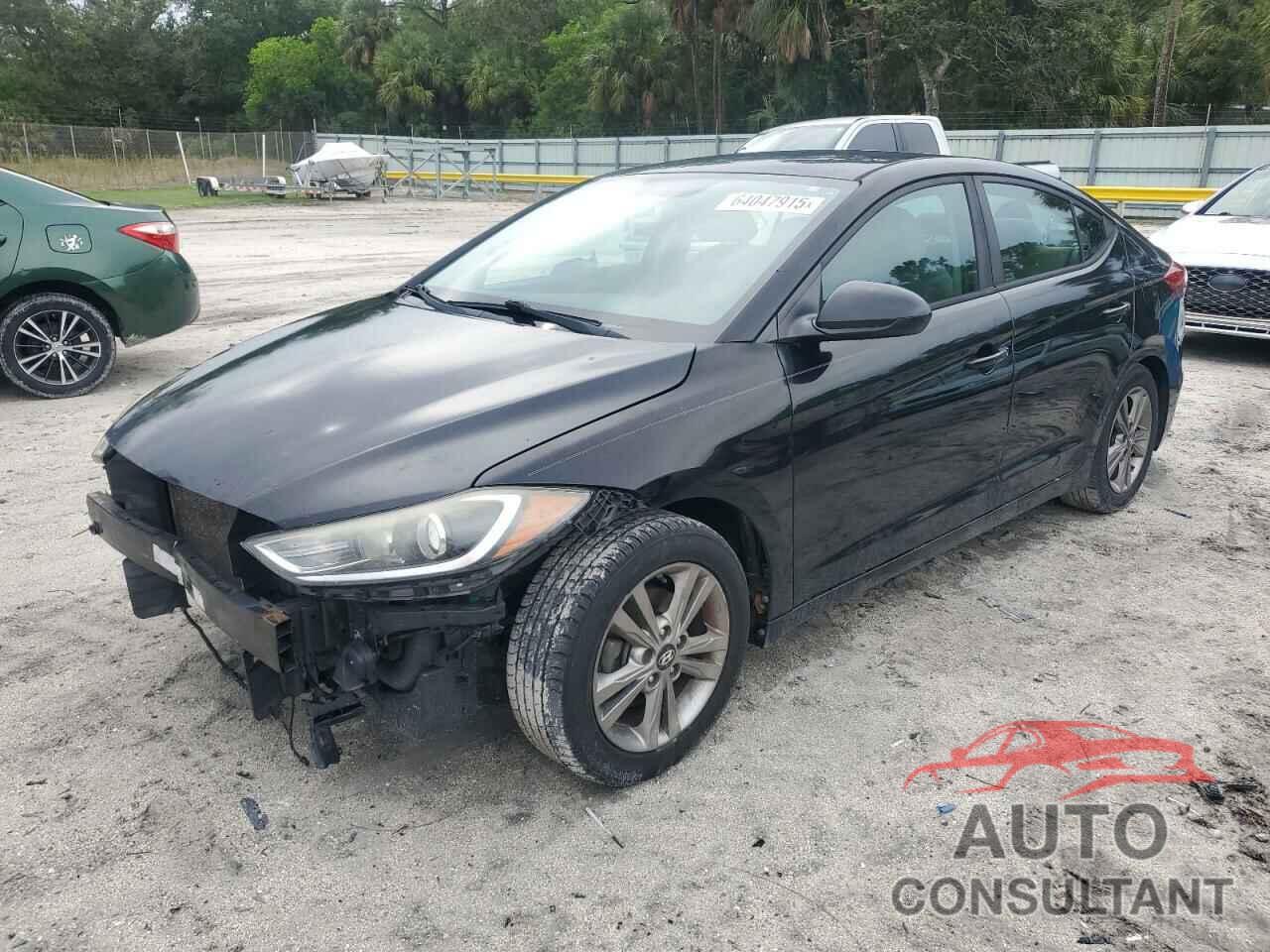 HYUNDAI ELANTRA 2017 - KMHD84LF0HU104411