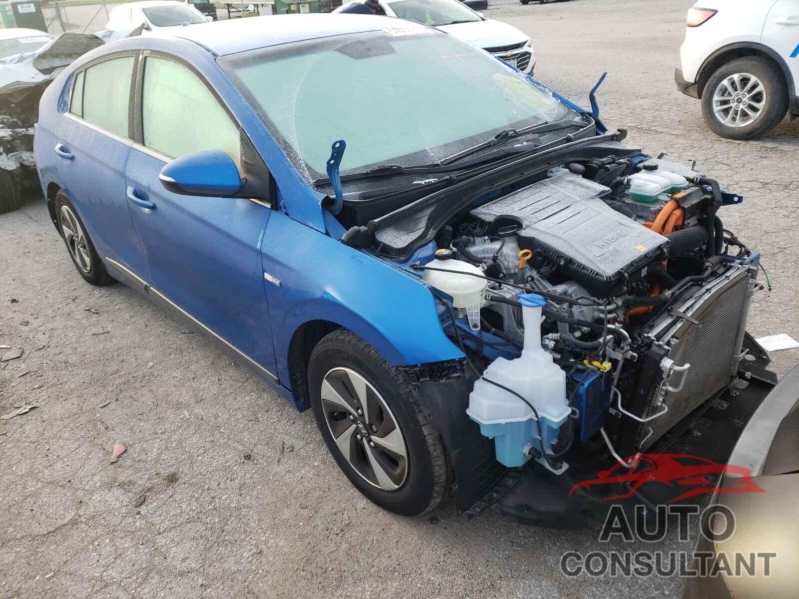 HYUNDAI IONIQ 2017 - KMHC75LC3HU021291