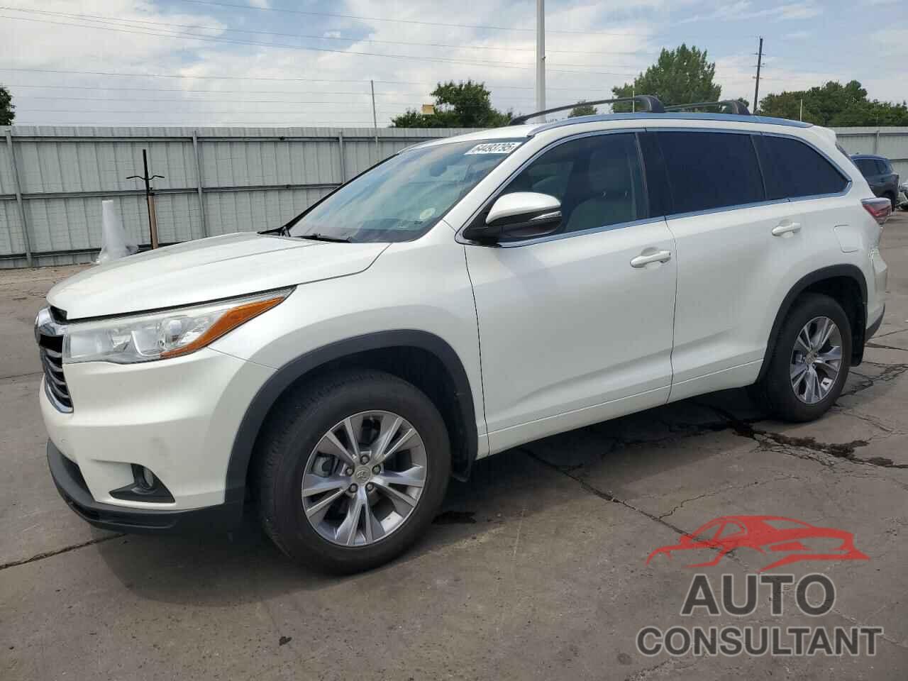 TOYOTA HIGHLANDER 2015 - 5TDJKRFH7FS169633