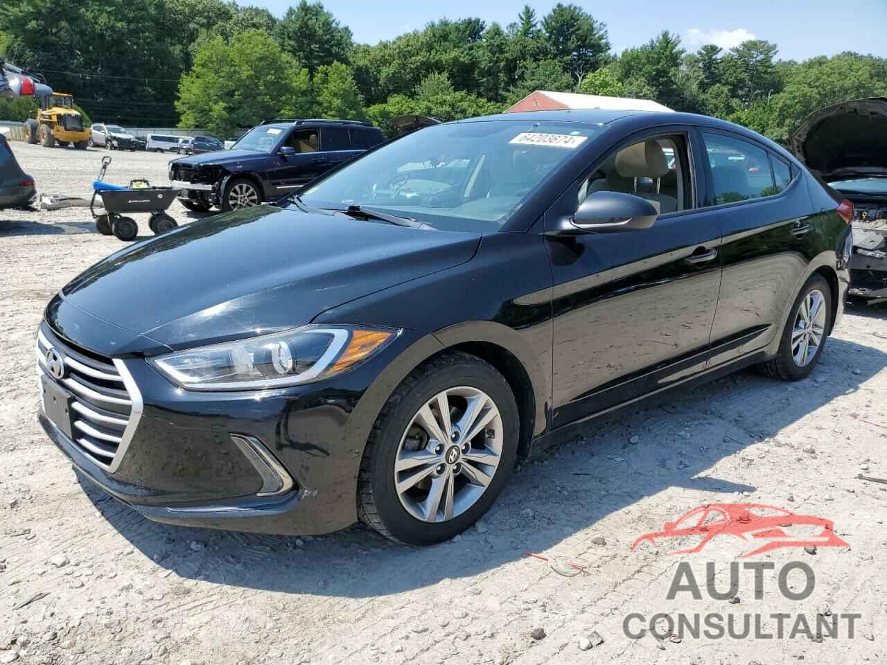 HYUNDAI ELANTRA 2018 - KMHD84LF9JU562924