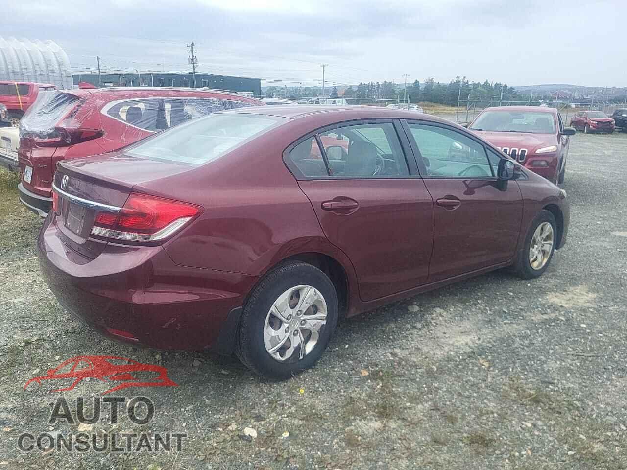 HONDA CIVIC 2013 - 2HGFB2F48DH009347