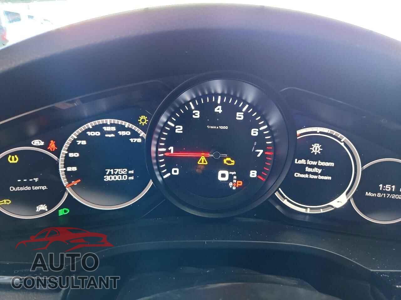 PORSCHE CAYENNE 2019 - WP1AA2AY3KDA13725