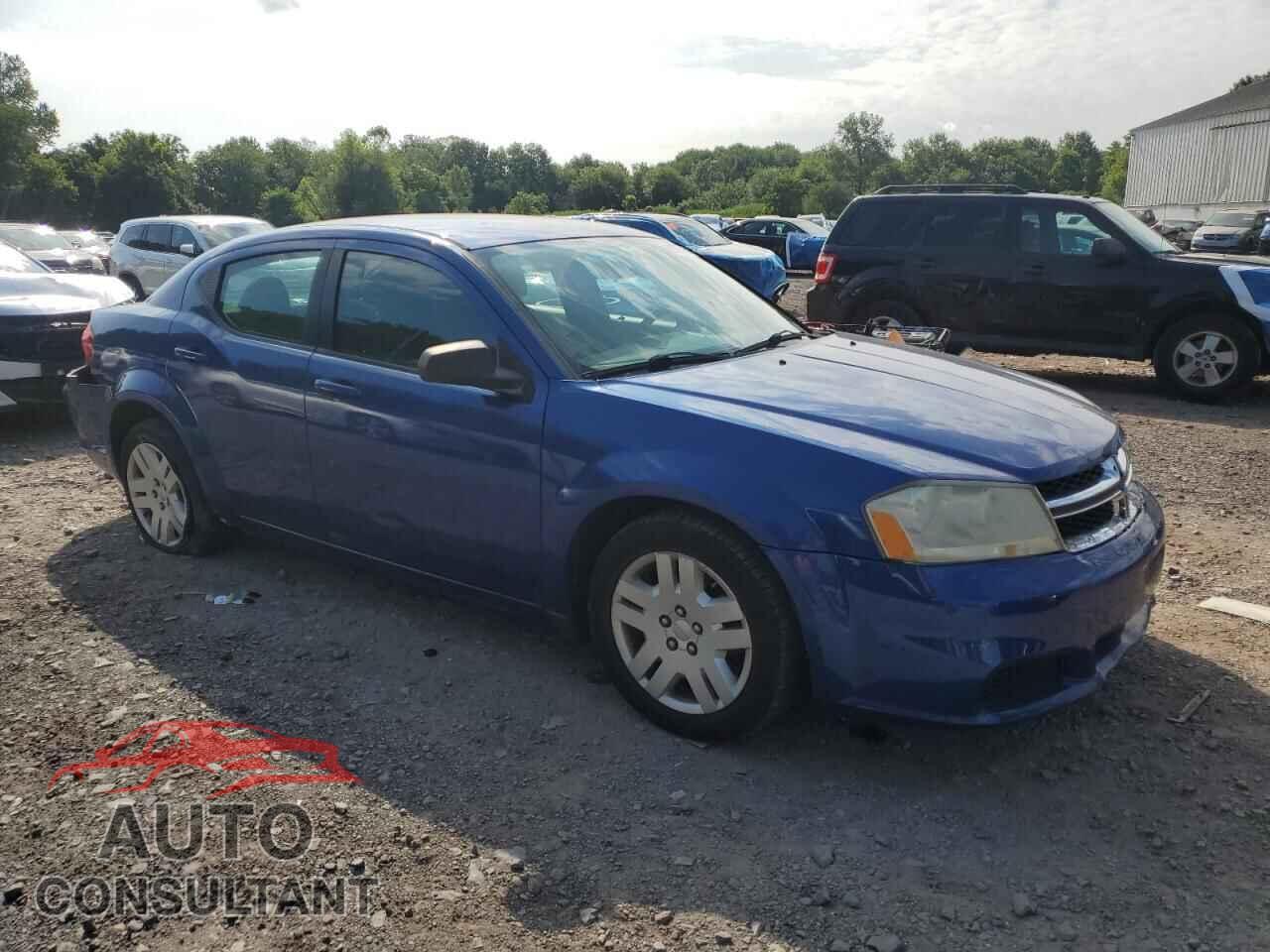 DODGE AVENGER 2012 - 1C3CDZAB2CN179529