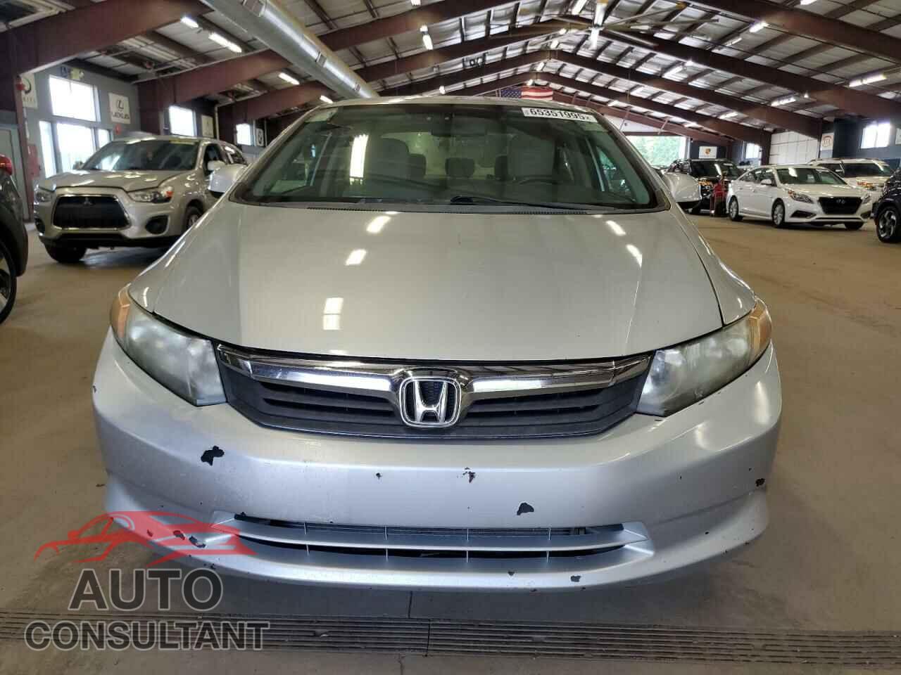 HONDA CIVIC 2012 - 19XFB2F55CE352523
