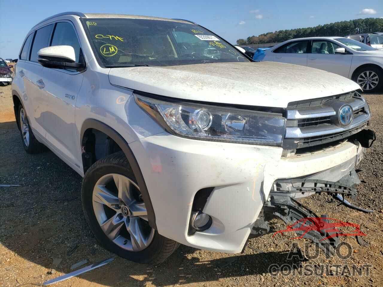 TOYOTA HIGHLANDER 2017 - 5TDDGRFH8HS021816