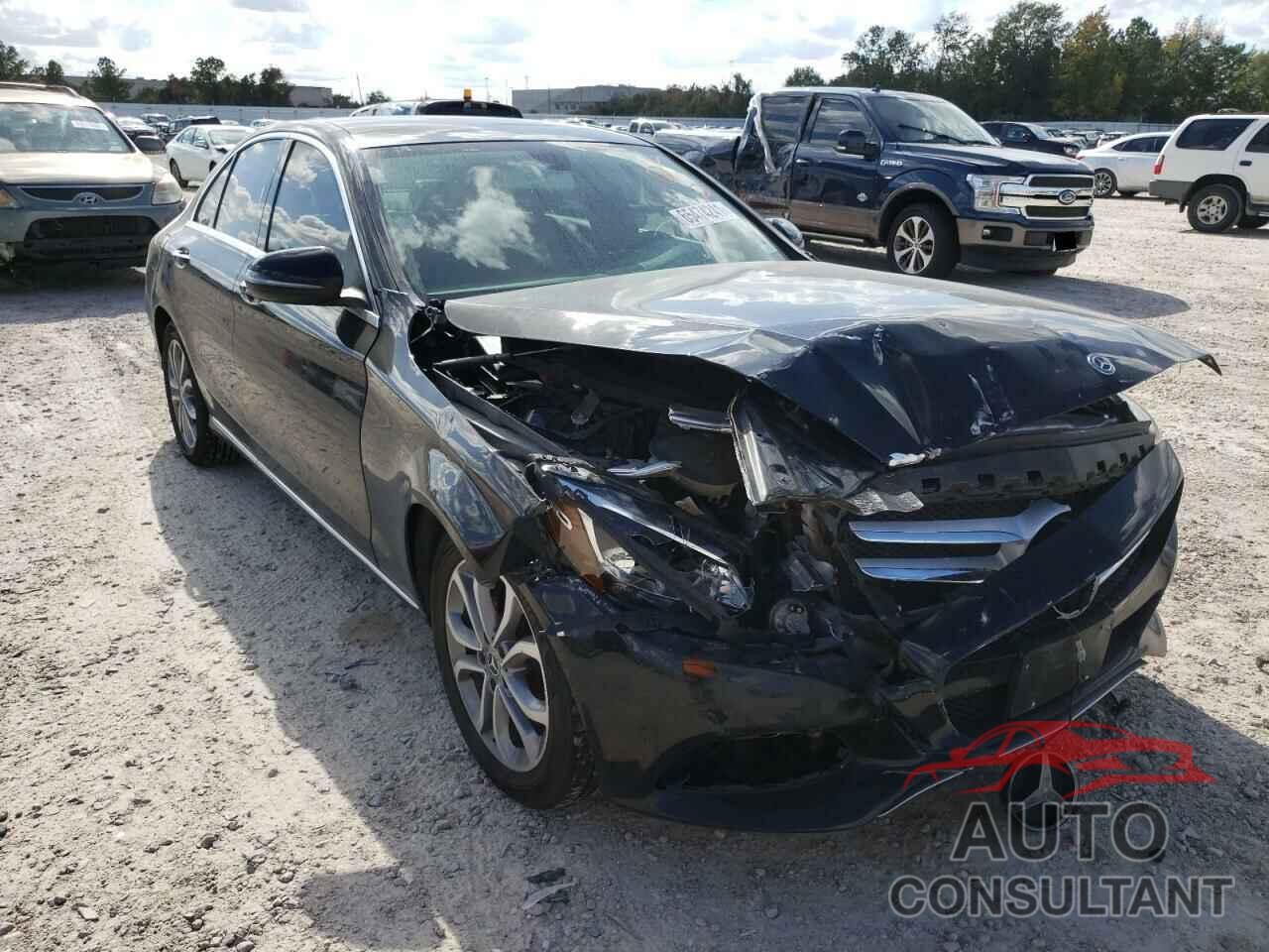 MERCEDES-BENZ C-CLASS 2017 - 55SWF4KB7HU220942