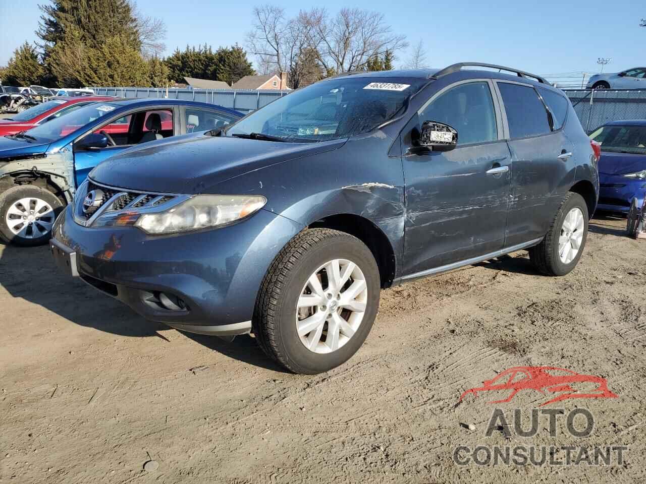 NISSAN MURANO 2013 - JN8AZ1MWXDW318598