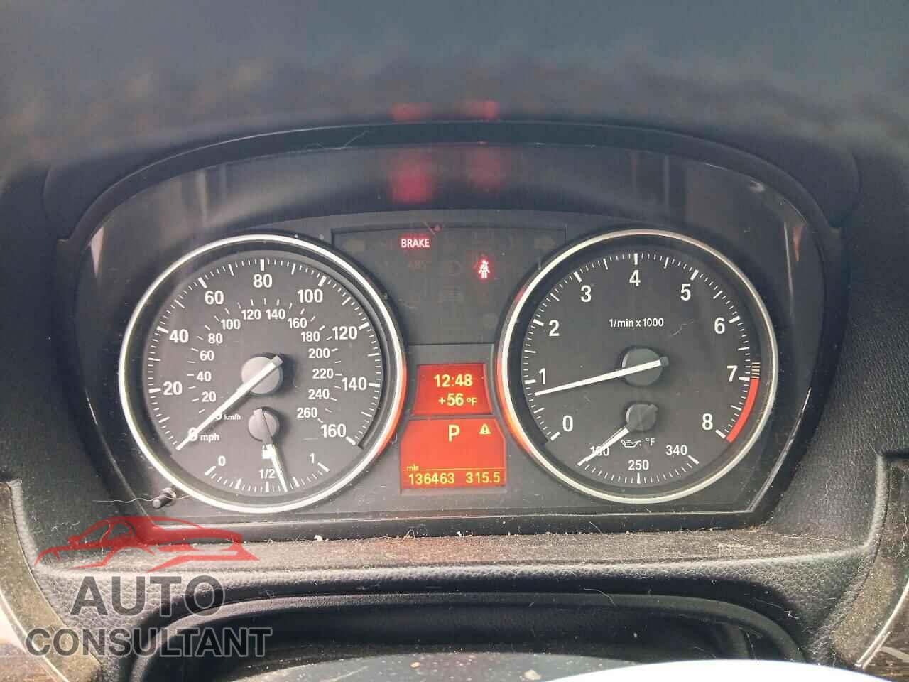 BMW 3 SERIES 2012 - WBAKG7C50CE802444
