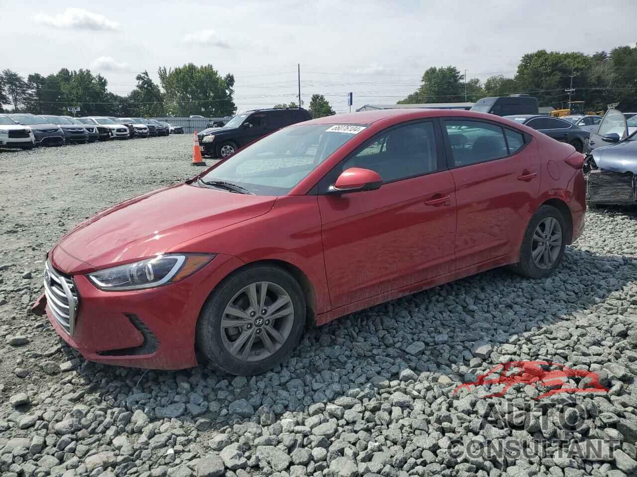 HYUNDAI ELANTRA 2018 - 5NPD84LF9JH327129