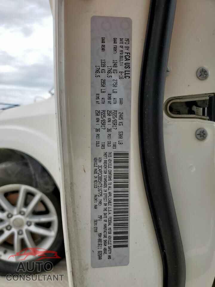DODGE JOURNEY 2017 - 3C4PDCBB5HT516775