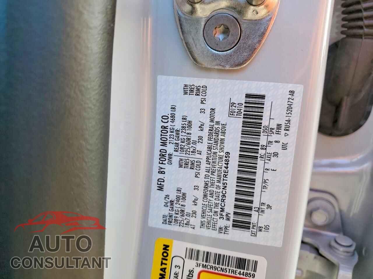 FORD BRONCO 2026 - 3FMCR9CN5TRE44859