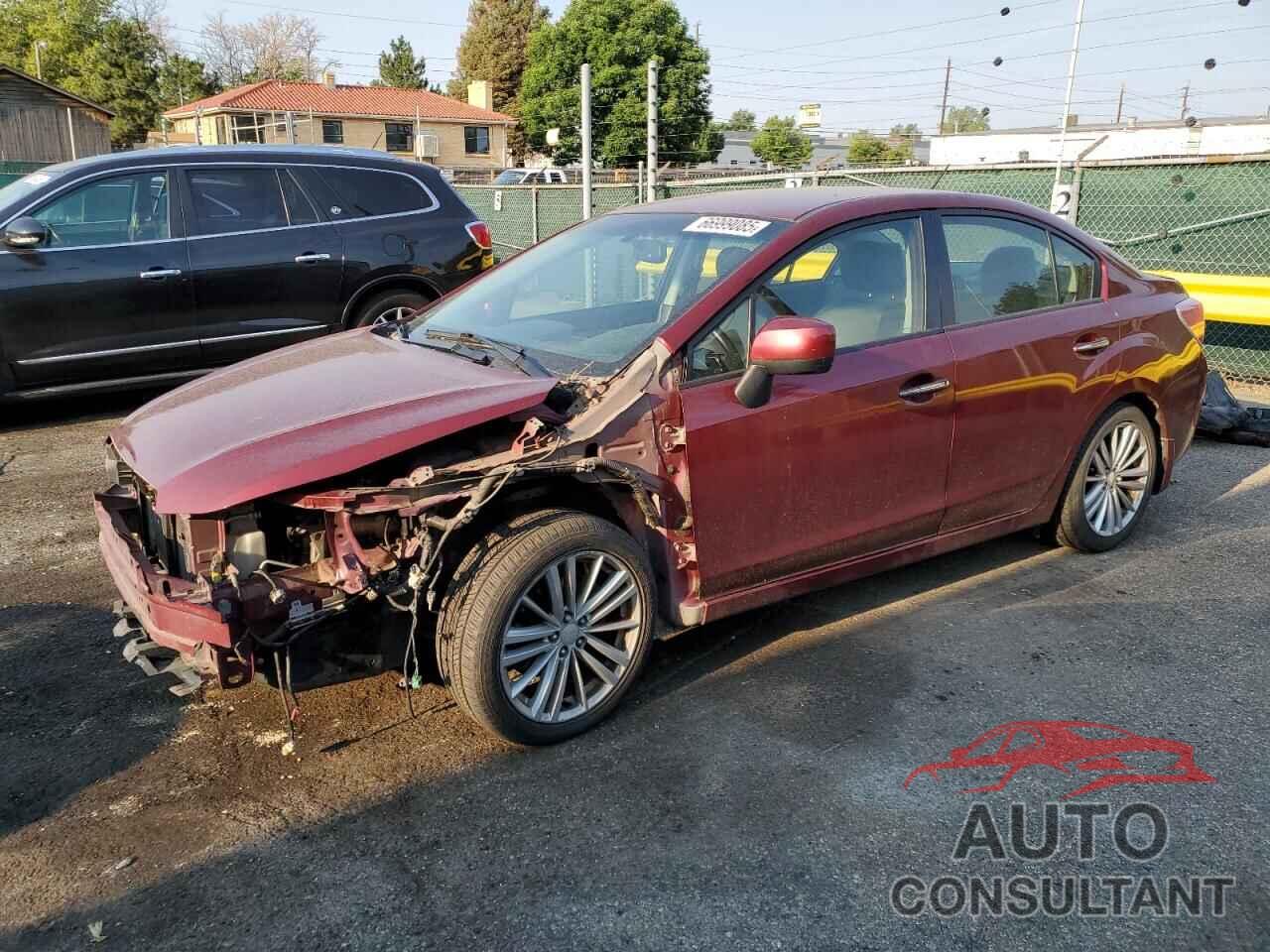 SUBARU IMPREZA 2012 - JF1GJAG6XCH007125