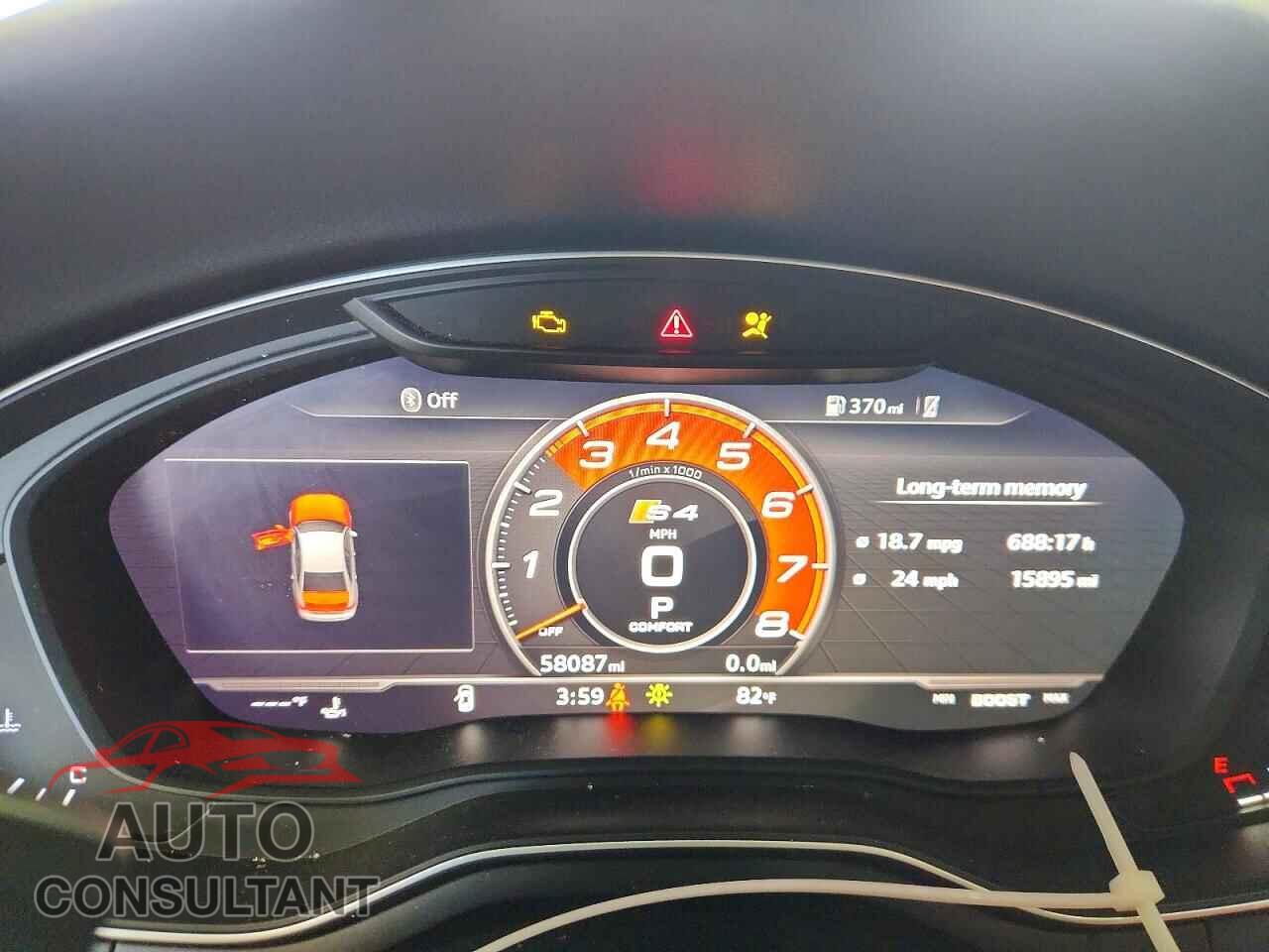 AUDI S4/RS4 2019 - WAUB4AF48KA002246
