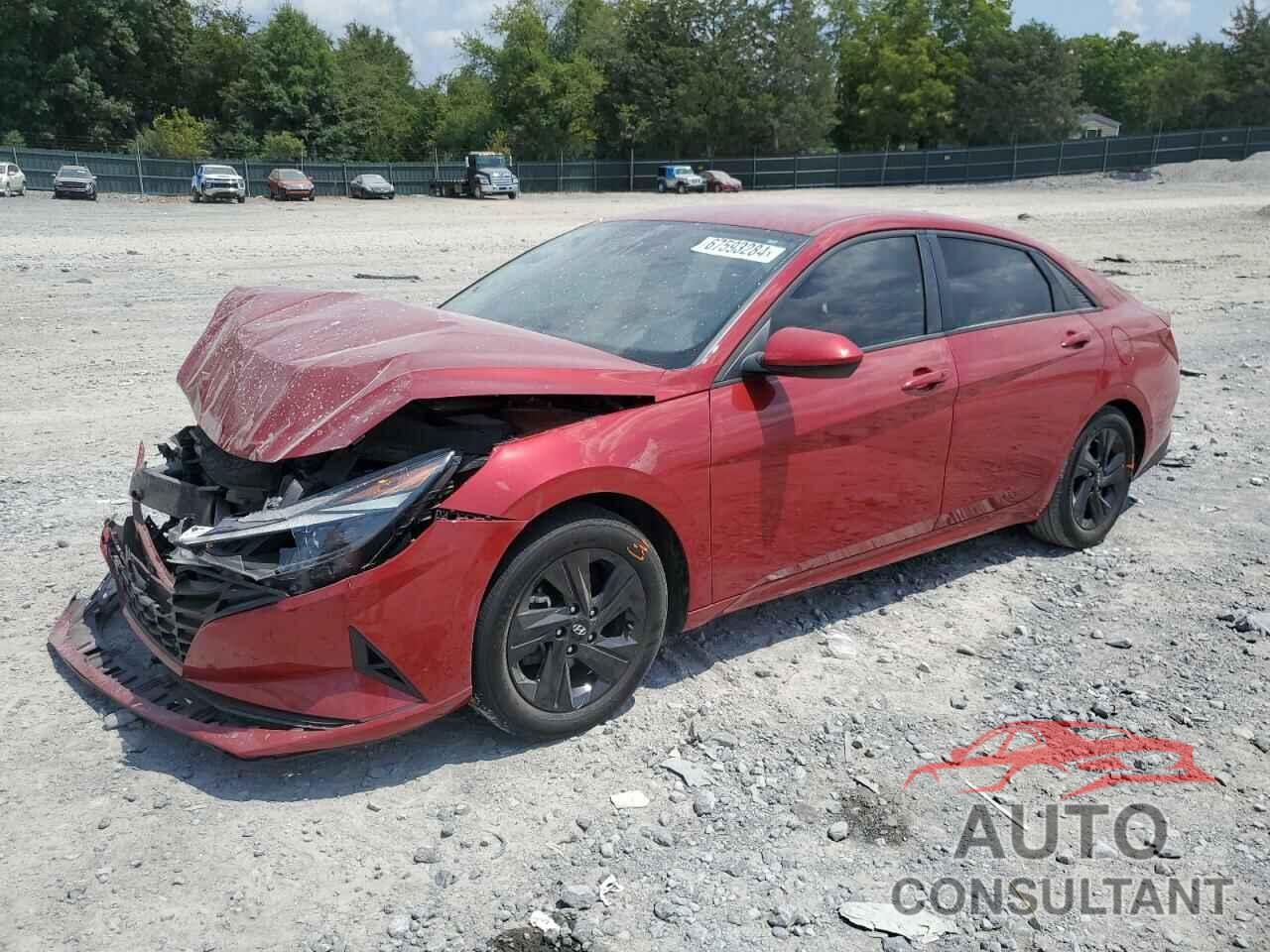 HYUNDAI ELANTRA 2022 - KMHLM4AG0NU308530