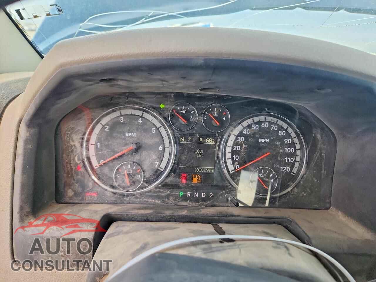 DODGE RAM 1500 2012 - 1C6RD7GT5CS241654