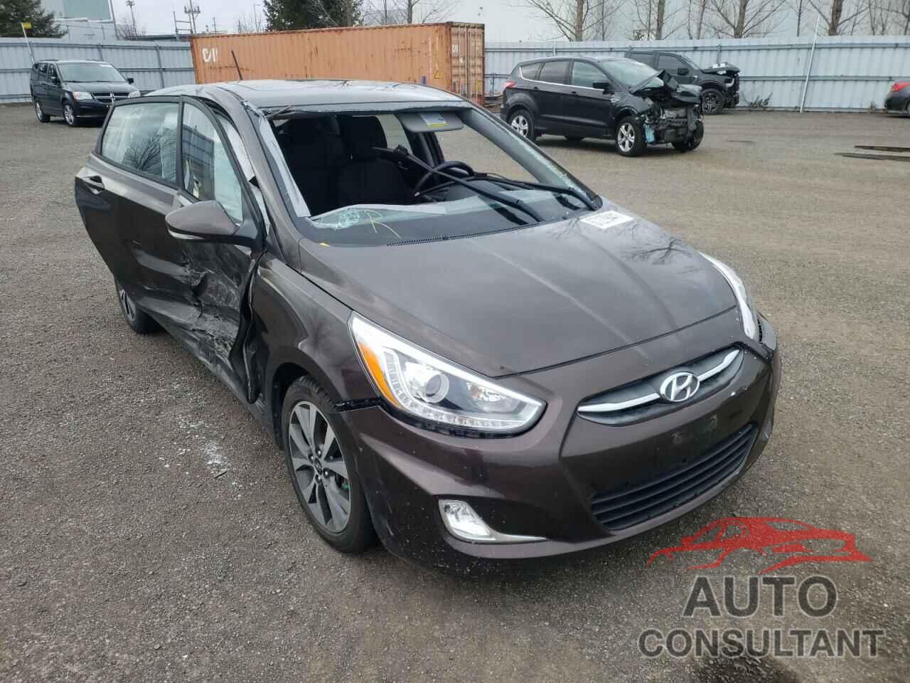 HYUNDAI ACCENT 2016 - KMHCU5AE1GU284357