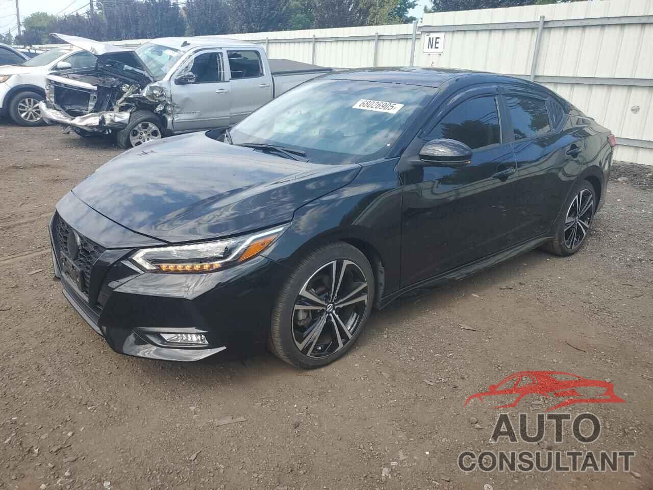 NISSAN SENTRA 2022 - 3N1AB8DV2NY278353