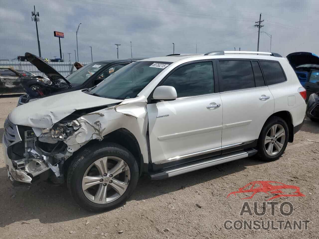 TOYOTA HIGHLANDER 2013 - 5TDDK3EH2DS251844