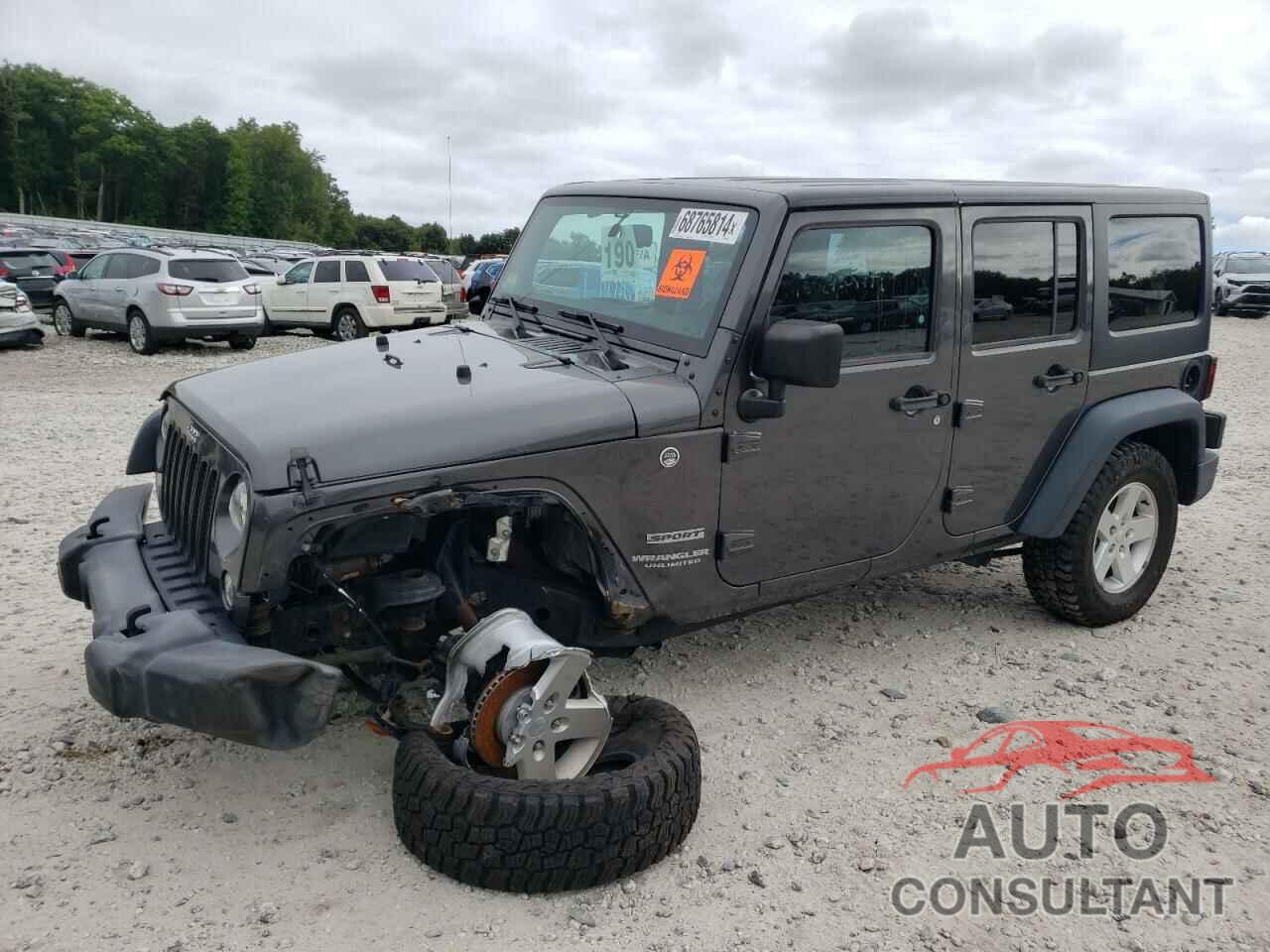 JEEP WRANGLER 2017 - 1C4BJWDG0HL743431