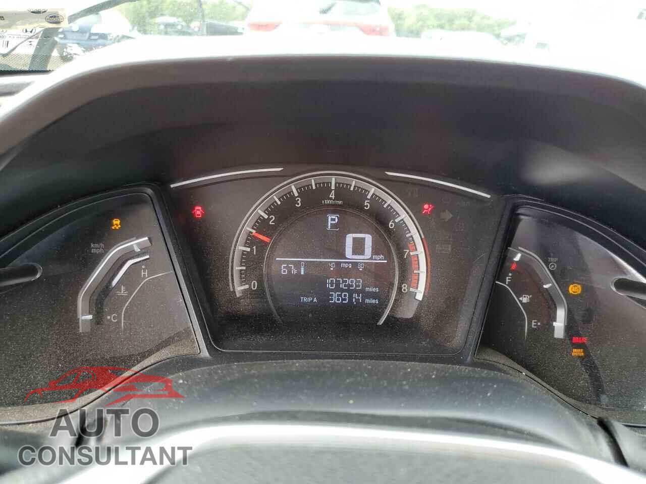 HONDA CIVIC 2017 - 19XFC2F50HE216885