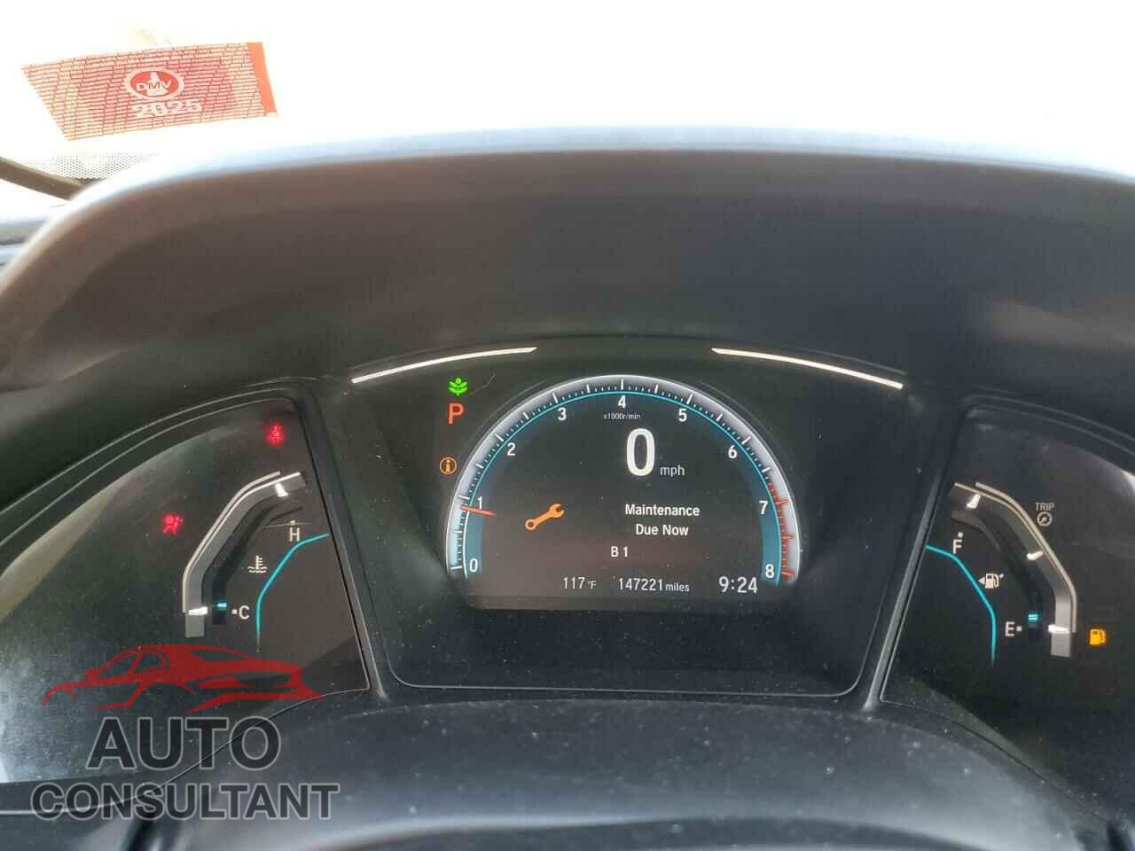 HONDA CIVIC 2019 - 2HGFC2F64KH572052