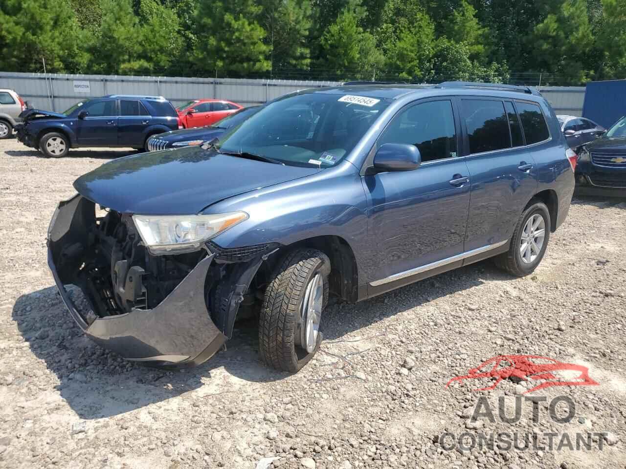 TOYOTA HIGHLANDER 2013 - 5TDBK3EH1DS248151