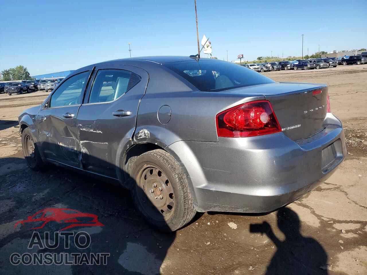DODGE AVENGER 2012 - 1C3CDZAB2CN220404