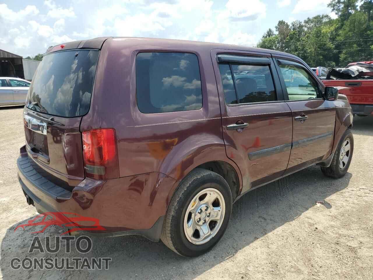 HONDA PILOT 2012 - 5FNYF3H28CB013061